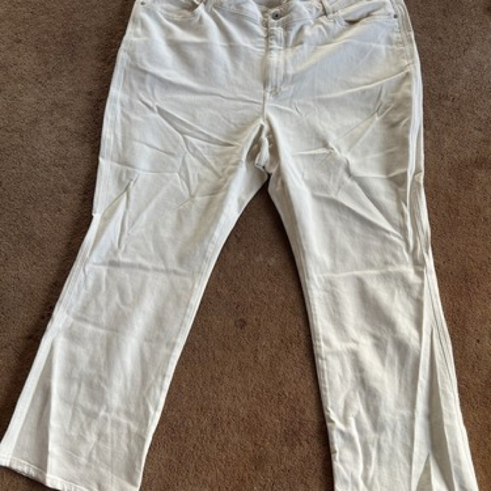 Women’s Light Beige Bootcut Pants Size 26